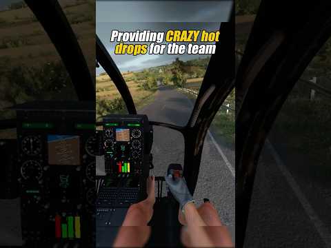 dropping in the boys with pure precision😮‍💨🫡#armareforger #armapilot #arma3