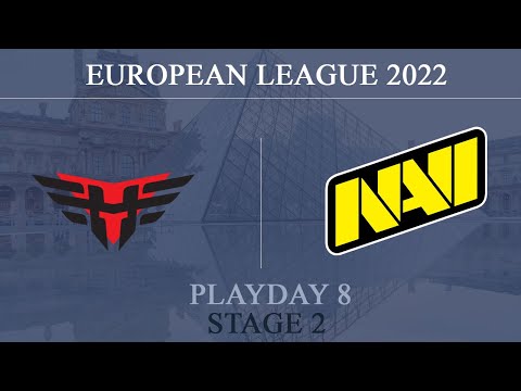 Heroic vs NAVI @Kafe Dostoyevsky | EUL 2022 Stage 2 | Playday 8 I R6Siege - R6Esports