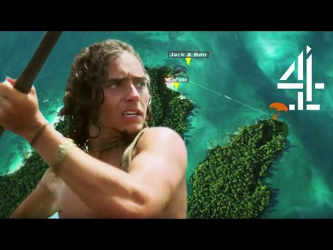 アイランダーズが大金を求めて海を渡るエピックレース！？| ベア・グリルスと宝島 (Islanders EPIC Race Across the Sea for Large Sum of Money?! | Treasure Island with Bear Grylls)