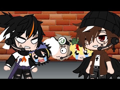 🎤•Rap Battle• ||Gacha Club|| ||Disc Duo💚❤️, Sapnap🧡 vs Wilbur🤎, Pray Duo💙💖||