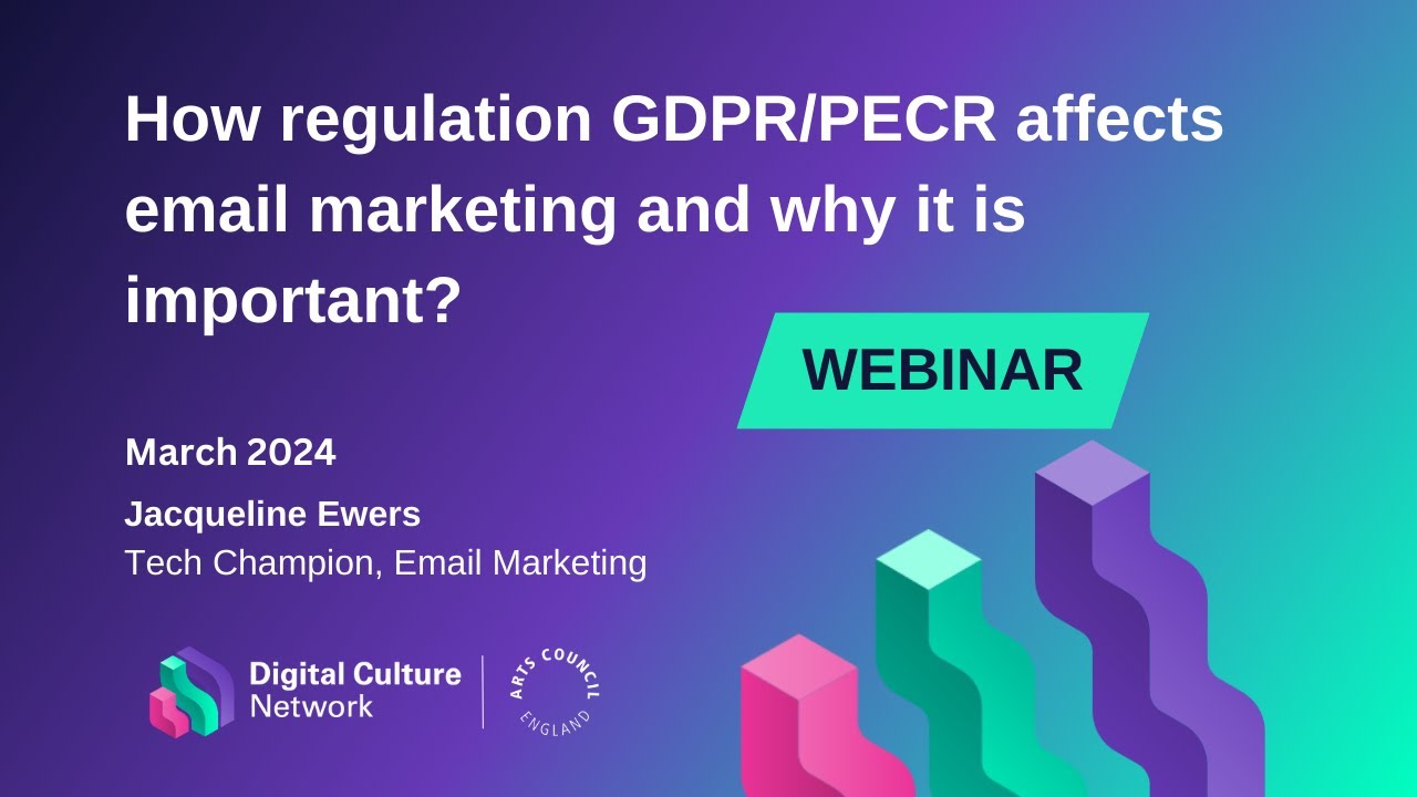 How regulation GDPR/PECR affects email marketing and why it is important | Digital Culture Network