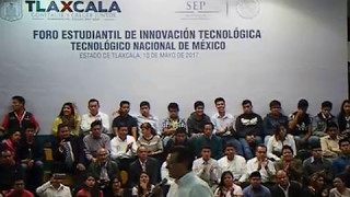GOBERNADOR MARCO ANTONIO MENA EN FORO ESTUDIANTIL DE INNOVACION TECNOLOGICA EN APIZACO