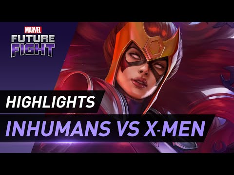  MARVEL Future Fight Inhumans vs X-Men Update Trailer