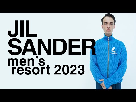 JIL SANDER MEN'S RESORT 2023 COLLECTION
