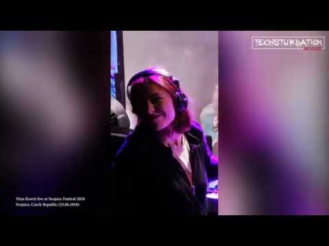 Nina Kraviz live at Svojsice Festival 2018, Svojsice, Czech Republic (23.06.2018)