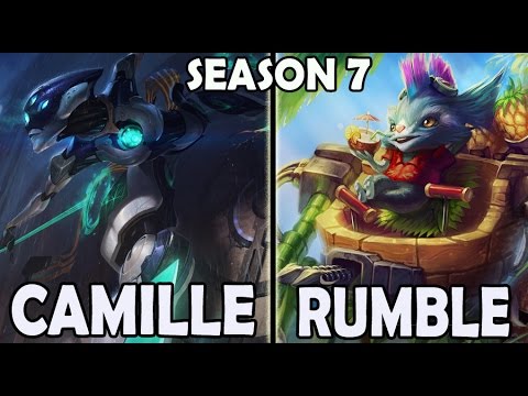 Marin plays CAMILLE vs RUMBLE TOP - Rank #27 Challenger 800LP