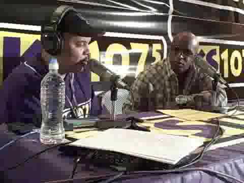 Birdman Backstage at KS1075 Back 2 School Jam