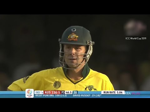 India vs Australia 2011 | World Cup 2011 Quarter-final | Full Match Highlights