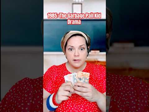 1985:Garbage Pail Kids always caused drama #snitchesgetstitches #80snostalgia #gpk