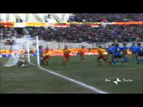 Serie A 1990-1991, day 19 Lecce - Pisa 1-1 (P.Benedetti, Calori)
