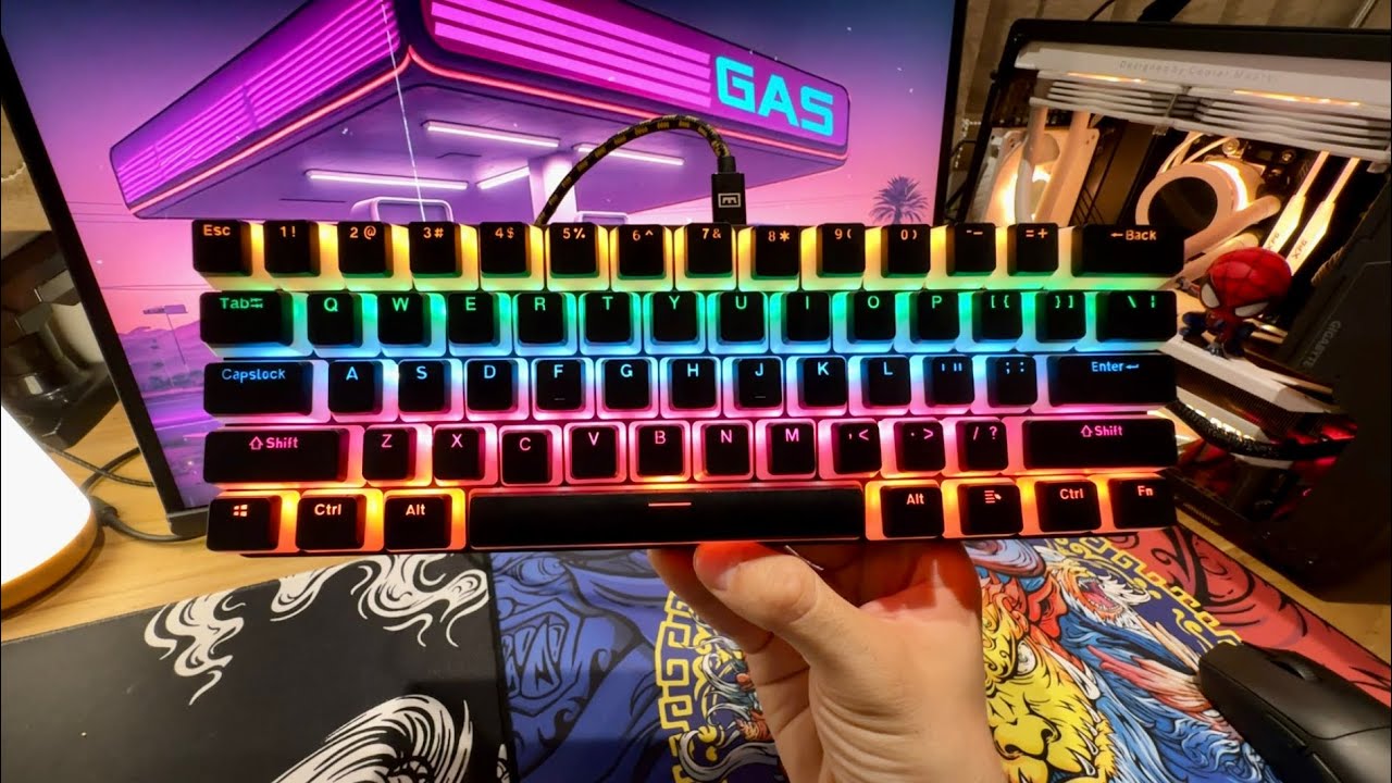 Tunando o Pior Teclado que já comprei - Deu uma Diferença Absurda