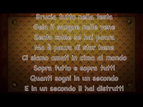 Lorenzo Fragola - Infinite Volte TESTO SANREMO 2016