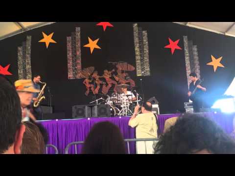 Jack DeJohnette - Ravi Coltrane - Matt Garrison -- New Orleans Jazz & Heritage Festival -- 4/23/16