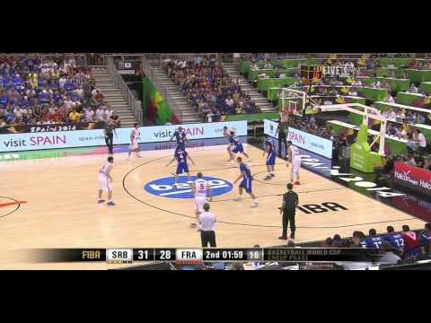 FIBA World Cup 2014 Group A Serbia vs France