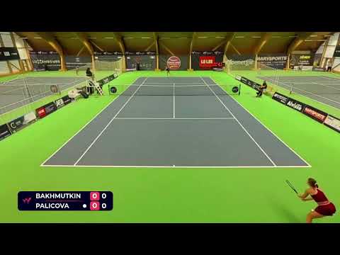 Polina Bakhmutkina vs Barbora Palicova R32 W75 Petange 18 November 2025 Luxembourg