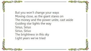 Clannad - Sirius Lyrics