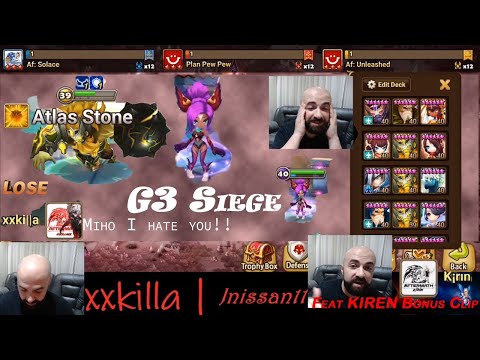 Summoners War G3 Siege (NO 10/10 just fun content)