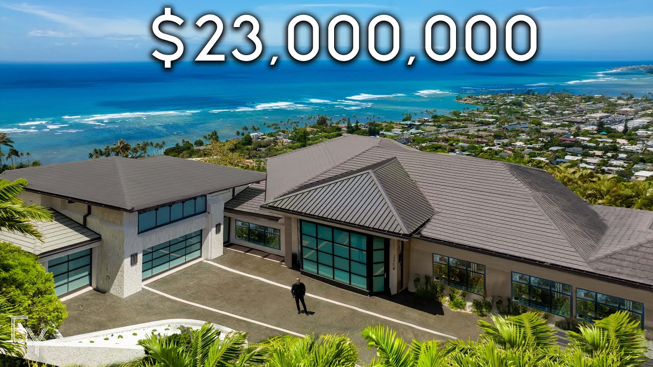 Hawaiian Mansion with a Million Dollar CLOSET & Expensive Art!