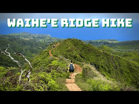 ワイヒー リッジ マウイ ハイキング ガイド - マウイ島で最高のハイキング - ドローン付き!
