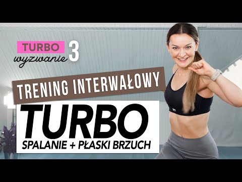 TURBO CHALLENGE 3: Slimming INTERVAL + belly 🔥 Monika Kołakowska