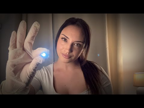 ASMR Examen médical des nerfs crâniens 🩺(roleplay) 