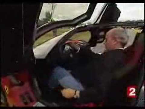 Thumbnail for Ferrari P4/5 Top Speed Test Footage from France2.fr by Ferrari P, Ferrari
