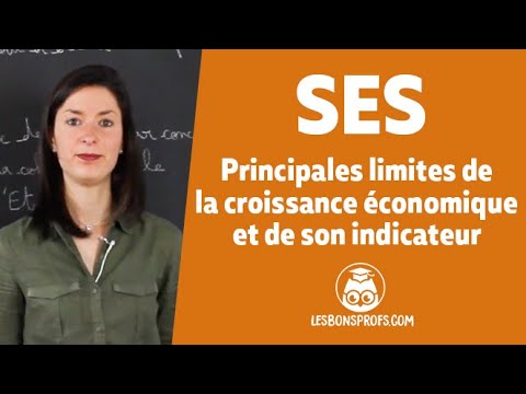 Les principales limites de la croissance économique et de son indicateur