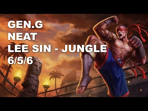 Gen.G Neat Jungle Lee Sin vs Elise - KR Master Patch 10.9