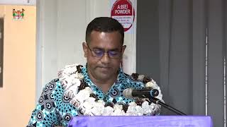 Fiji’s Minister for Lands officiates at the handover of high-end Scanner to the MRD