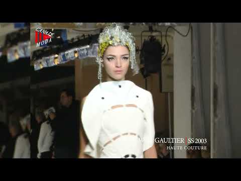 JEAN PAUL GAULTIER Haute Couture Spring Summer 2003 Paris 4k - Canale Moda