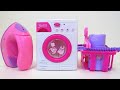 Toy Washing Machine With Iron Mini Family Set Review