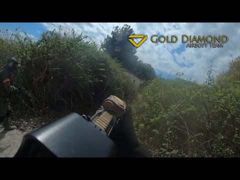 Greek Airsoft Warriors💪 in Abandoned Factory CQB game - 💎Gold Diamond Airsoft Team💎