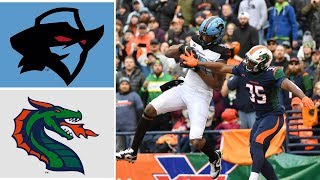 Dallas Renegades vs Seattle Dragons Highlights | Week 3 | 2020 XFL Football Highlights