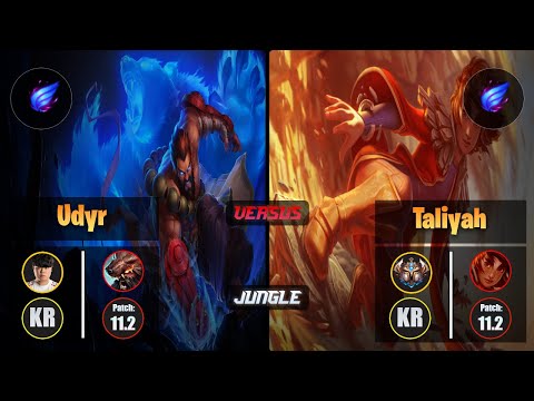 Clid UDYR (Jungle) [Phase Rush] VS TALIYAH - Challenger KR Patch 11.2