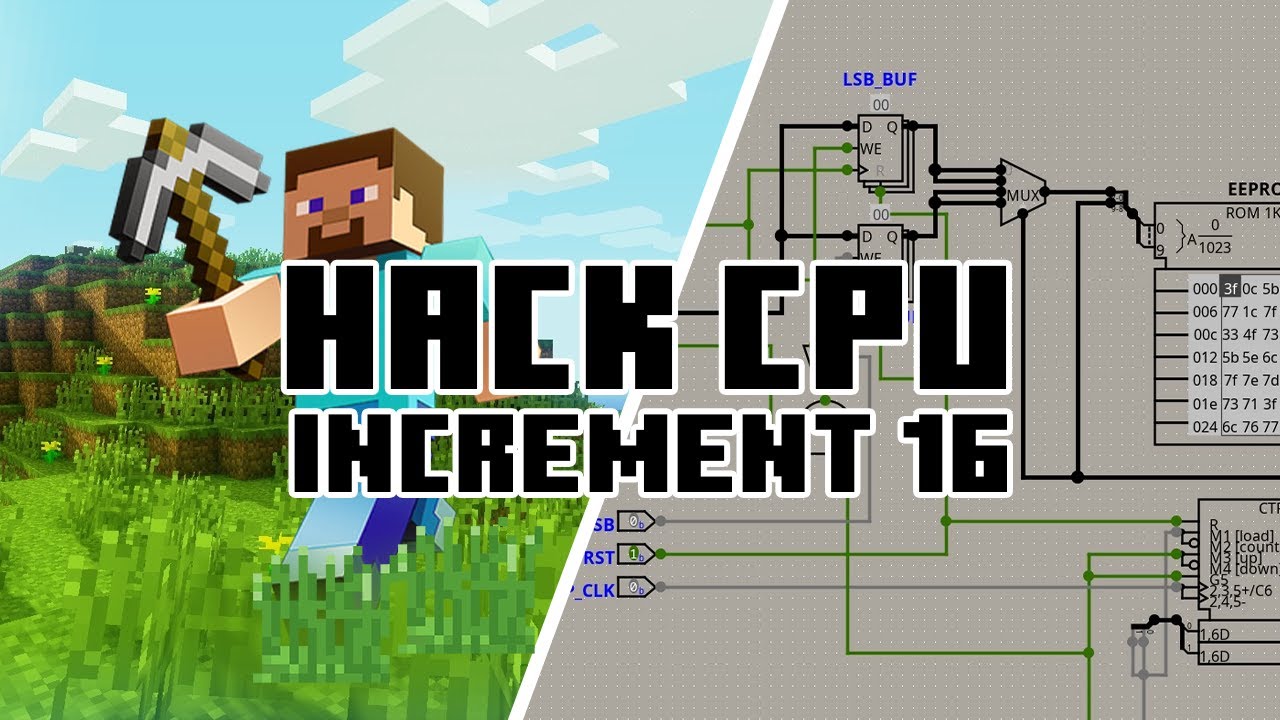 HackCPU Logisim Increment 16 (Inc16) Implementation