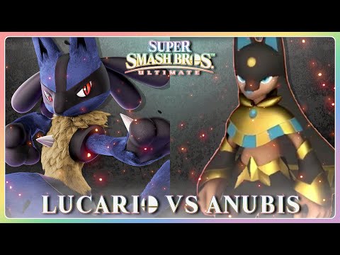 Super Smash Bros Ultimate CPU Battles - Lucario vs Anubis