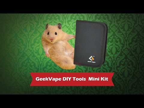 GeekVape DIY Tools Accessory Mini Kit - набор инструментов - видео 1