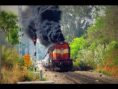 The SMOKING ALCO Locomotives - Indian Railways