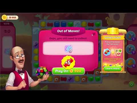 Homescapes Stuck Level 4378