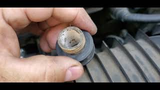 04/11 volvo s40 heater hose leaking ,fixed