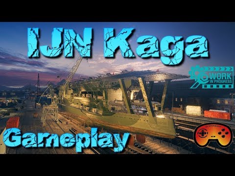 2. IJN Kaga Gameplay Video - Deutsch/German - World of Warships