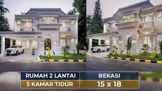 Thumb Video Construction Results Rumah Klasik Modern 3 Lantai Mr. AT 1191 di  Bekasi, Jawa Barat