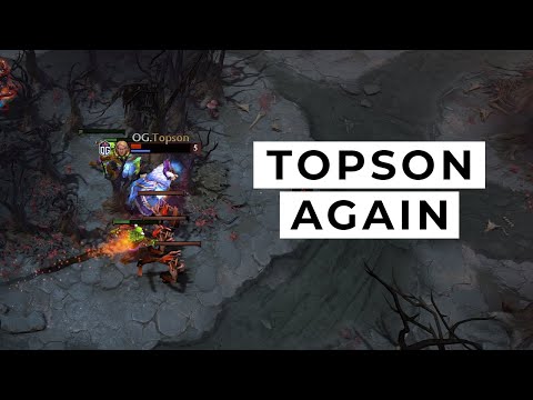 Topson outplays himself.. -200 IQ?
