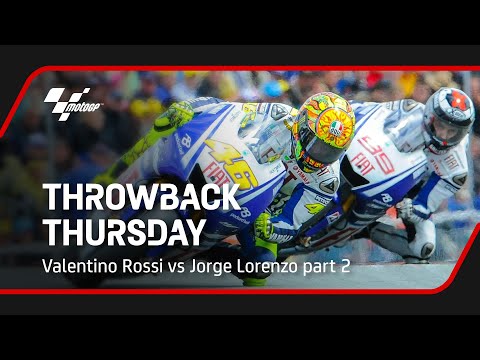 Valentino Rossi vs Jorge Lorenzo part 2 | Throwback Thursday