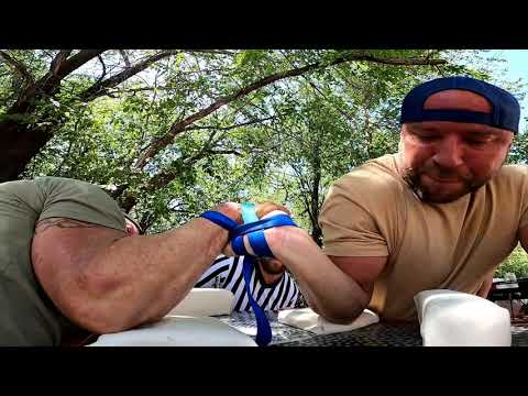 Craig Tullier and Dallas Langston Epic Armwrestling Battle! | Rumble at the Rainbow 2!