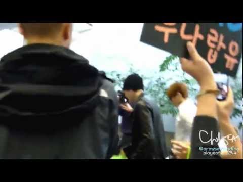 120521 BEAST 비스트 Arrival at SFO Airport