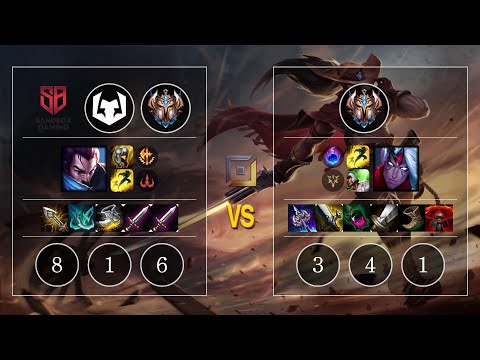 SB Natalie Yasuo vs Varus Bot - KR Challenger Patch 10.10