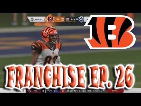 Madden 20 "What's A TD?"  Bengals Franchise EP.  26