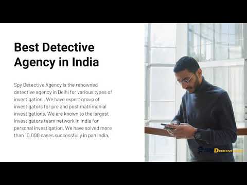 Spy Detective Agency is a Certified and Reliable Private Detective Agency in Delhi. Along with the world's expert team of private investigators, we are able to solve our client issues. Whether it is personal or corporate. We do not give up the investigation until our client's doubts get cleared completely. Our Detective Agency keeps confidential the identity of clients and the confidential information shared by them with us. Don't hesitate to call us at 9999335950 to get a solution to your matter with surety. 

Our private investigator gives assistance to our clients whatever they want as we provide investigation services, not only in India but also in the UK, the USA, France, Dubai, and many more countries. We offer investigation services in Major cities of India like Delhi, Noida, Gurgaon, Chandigarh, Bangalore, Goa, Lucknow, Hyderabad, Ghaziabad, Ludhiana, Kanpur, Jaipur, Mumbai, Pune,  etc.


Tags: #detectiveagency , #trending ,  #spydetectiveagency


For More Information, 
visit https://www.spydetectiveagency.com