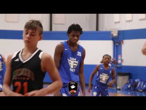 #1 ranked IP Fam First almost takes a loss but defeats 7th grade Indiana Elite South 51-44!